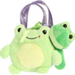Aurora Fancy Pals 9.5" Frog Fashionable Stuffed Animal