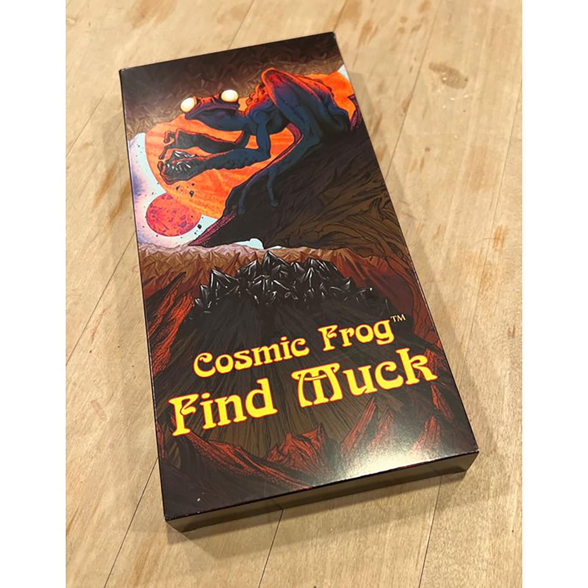Devious Weasel Games Cosmic Frog: Find Muck Expansion - Devious Weasel Games, Adds Mental Combat, Lands & Chip System, Ages 14+, 2-6 Players
