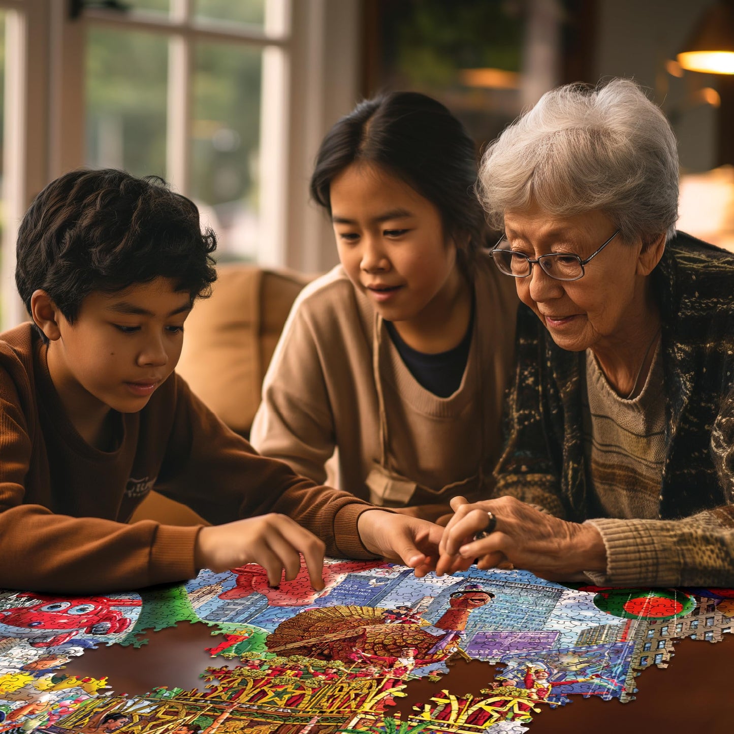 White Mountain 1000 Piece Jigsaw Puzzle, New York Thanksgiving Parade