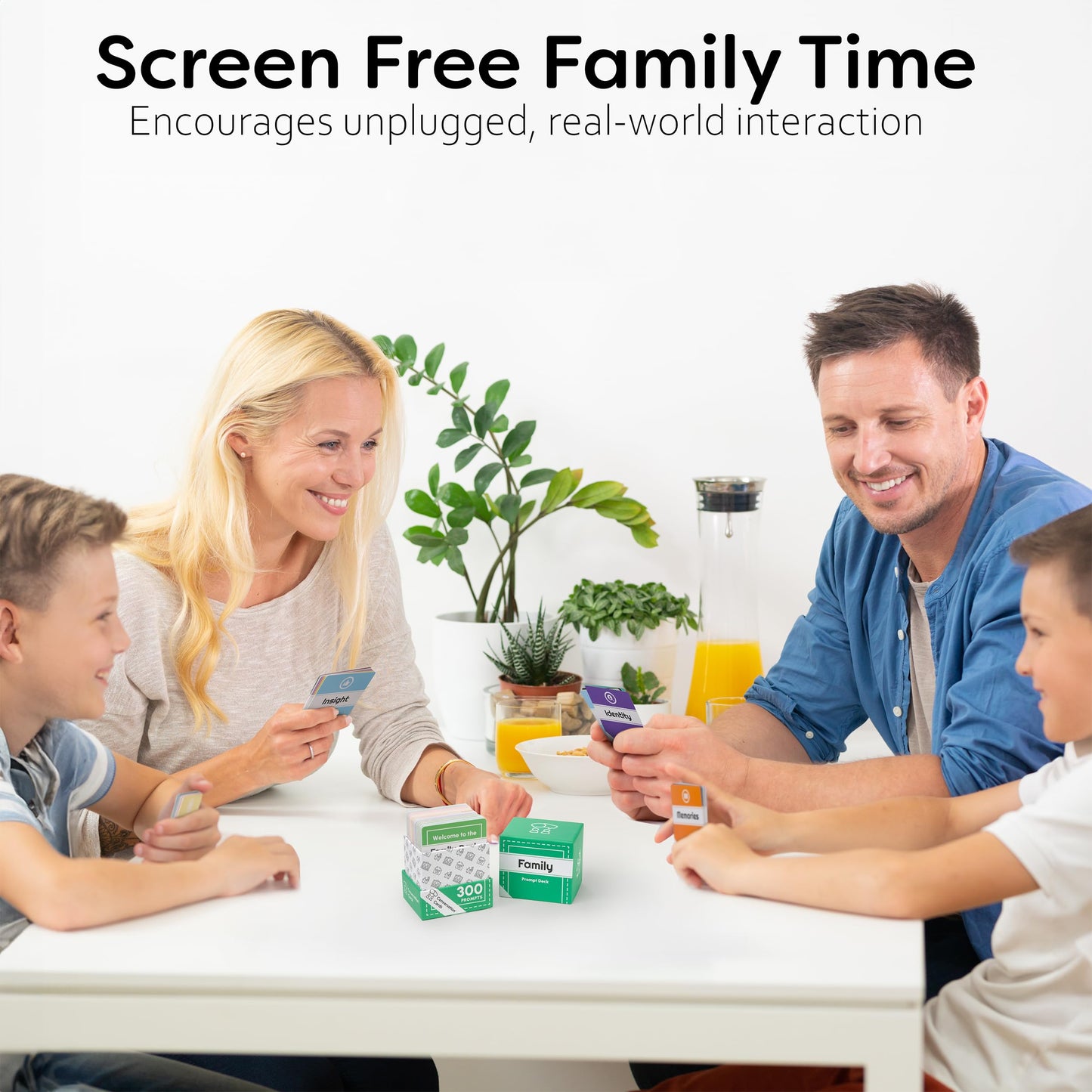 Conversation Cards Family Pack | 300 Open-Ended Questions and Conversation Starters | Cards to Ignite Deeper Connections | A Great Gift for Families