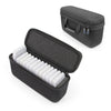 CASEMATIX N64 Game Cartridge Storage Case Compatible with 12 Nintendo 64 Game Cartridges, Retro Video Game Organizer with Padded Game Holder, Carry