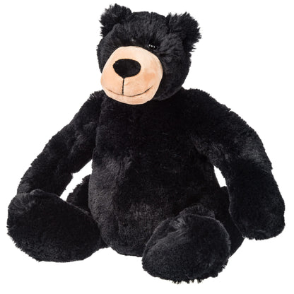 Mary Meyer Teddy Bear Stuffed Animal Soft Toy, 14-Inches, Burly Black Bear