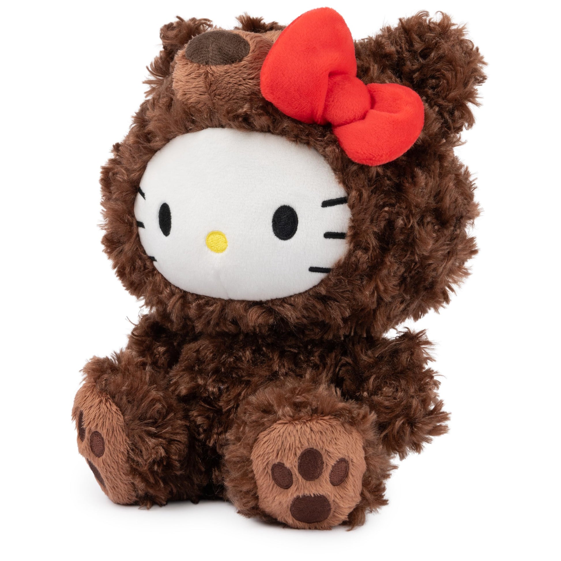 GUND Sanrio Hello Kitty Philbin 6” Plush Toy in Teddy Bear Outfit; Ages 1+