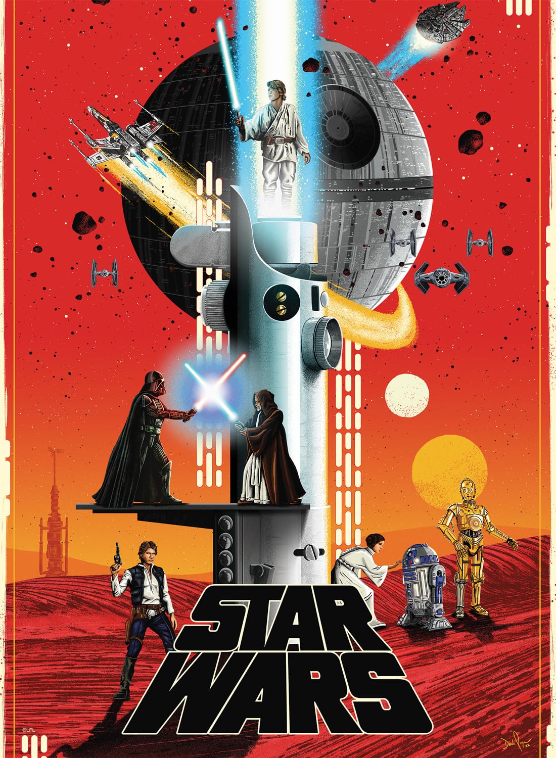 Buffalo Games - Star Wars™ - 4 Pack Multi-Piece Puzzles for Adults