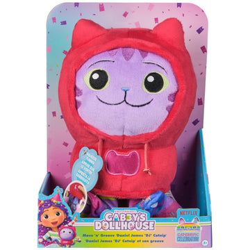 Gabby’s Dollhouse, Move & Groove Daniel James DJ Catnip Plush Toy