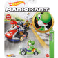 Hot Wheels Die Cast GRN19 Model Kart 5 cm Yoshi Dinosaur Pipe Frame Kart Super Mario Kart 1/64 6 cm Multi-Coloured