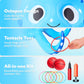 Sloosh Pool Toys, 2-in-1 Inflatable Float Water Game, Octopus Basketball Hoop Ring Toss Outdoor Swim Play, Toss Game Floating Swimming Pool Games