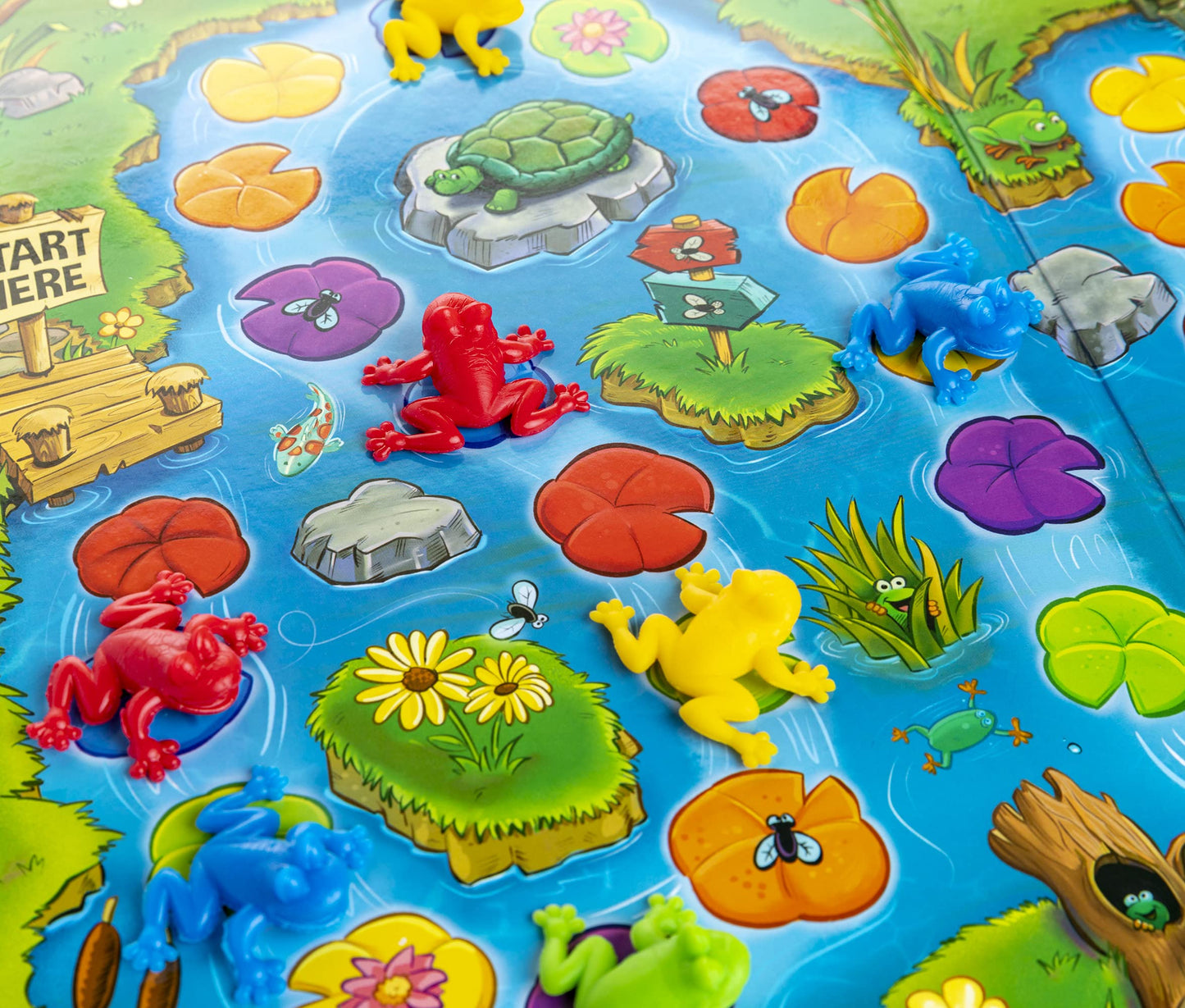 Ribbity Flibbity, the Lily Pad Leaping, Fly Feasting Game, Fun Frog-Themed Board Game