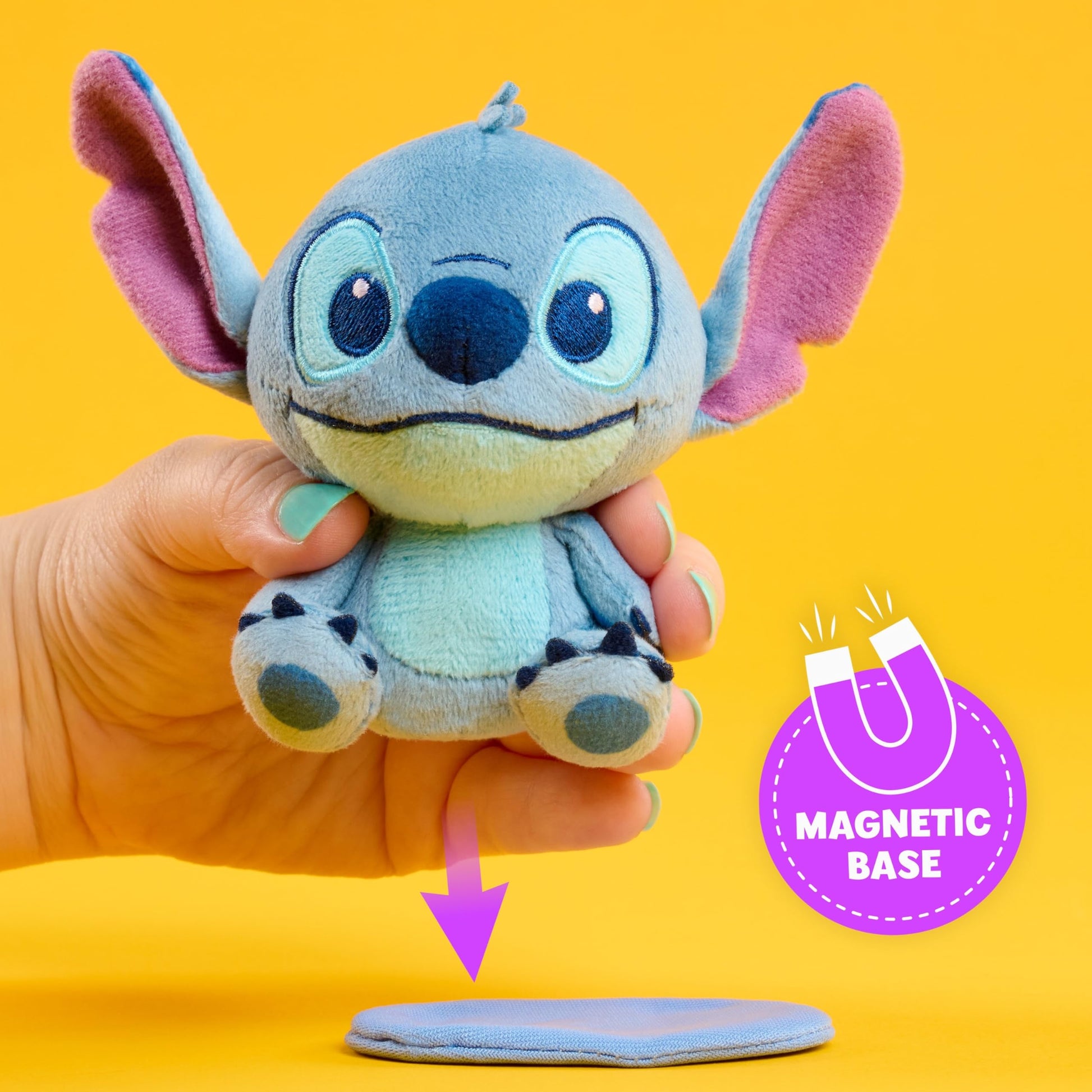 Disney Perch’d 4-inch Shoulder Plush Stitch Stuffed Animal