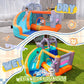 SunSports Inflatable Water Slide for Kids Backyard, Bounce House for Kids, Water Bounce House with Waterslide, Blow Up Water Park Bouncy House