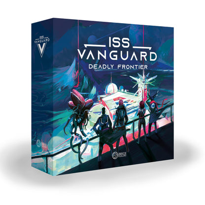 ISS Vanguard: Deadly Frontier Campaign Expansion - New Challenges & Adventures! Cooperative Sci-Fi Strategy Game, Ages 14+, 1-4 Players, 90-120 Min