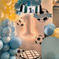 SOLUXIKA Soccer 1st Birthday Banner - First Year Down High Chair Banner with Green Black White Tassels, Sports Soccer Theme First Birthday Decorations