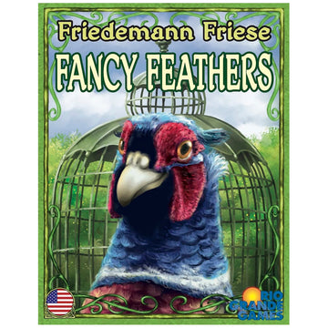 Rio Grande Games Fancy Feathers Card Game for Family Game Night, 2 to 6 Players, Ages 8 and Up, 15 to 30 Minute Quick Board Games