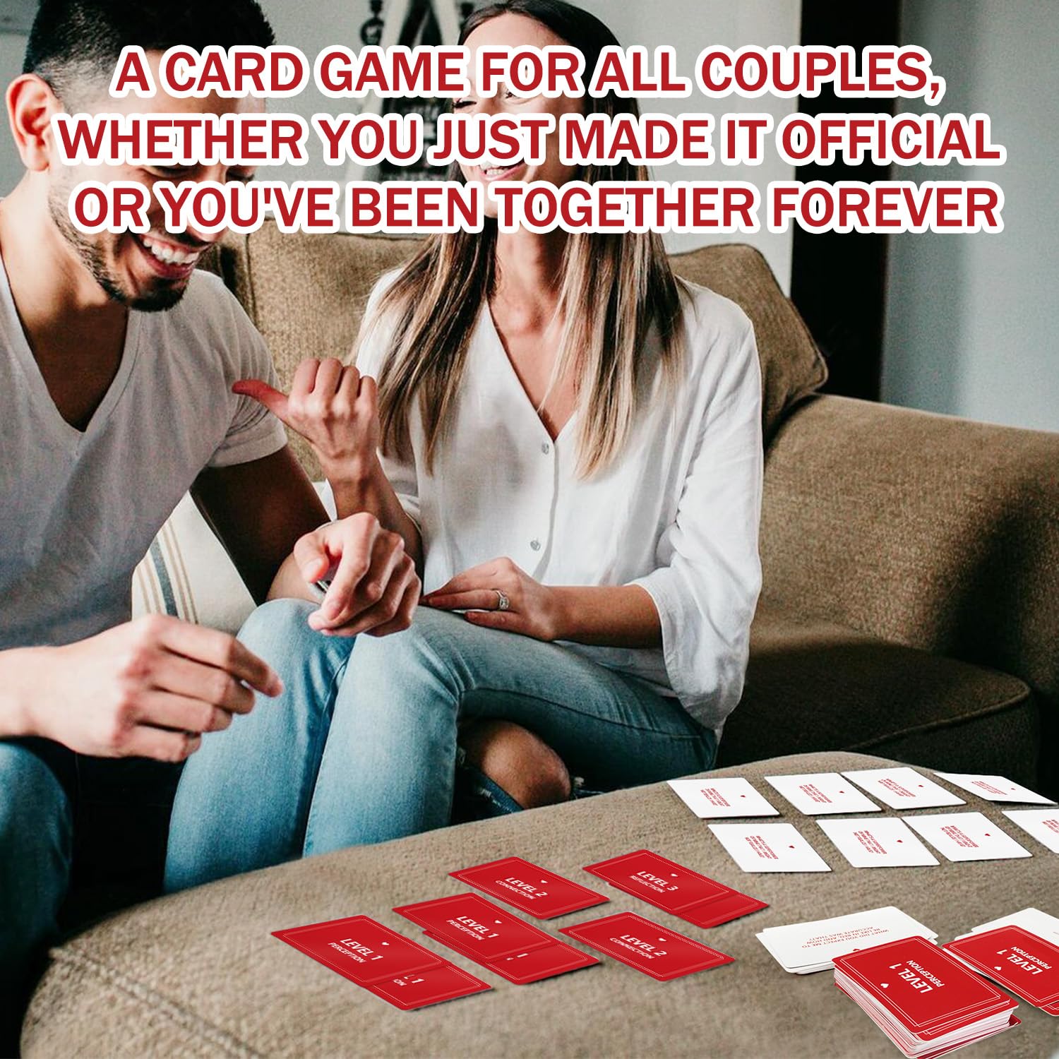 Couples Edition Card Game - 162 Conversation Starter Cards for Couples 2 Player Game for Memorable Date Night, Game Nights, Anniversaries, Valentine’s