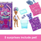 Barbie Chelsea Pop Reveal Doll Set, Treat Series with 5 Surprises Including Scented Small Doll, Pop-It Pet & Color Change (Styles May Vary)