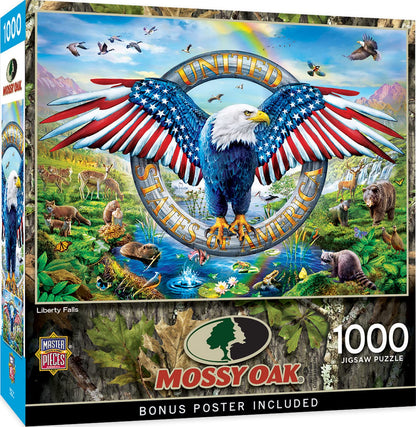 MasterPieces 1000 Piece Jigsaw Puzzle for Adults, Family, Or Youth - Liberty Falls - 19.25"x26.75"