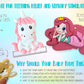 Unicorn Silicone Teething Toy! 100% Safe, Non-Toxic, BPA Free and Effective for Teething Pain Relief...Adorable Unicorn Teether Designed for a Happy