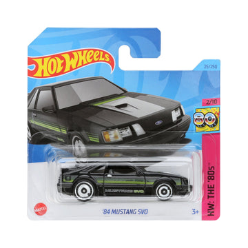 Hot Wheels '84 Mustang SVO, The '80s 2/10 [Black/Green] 25/250