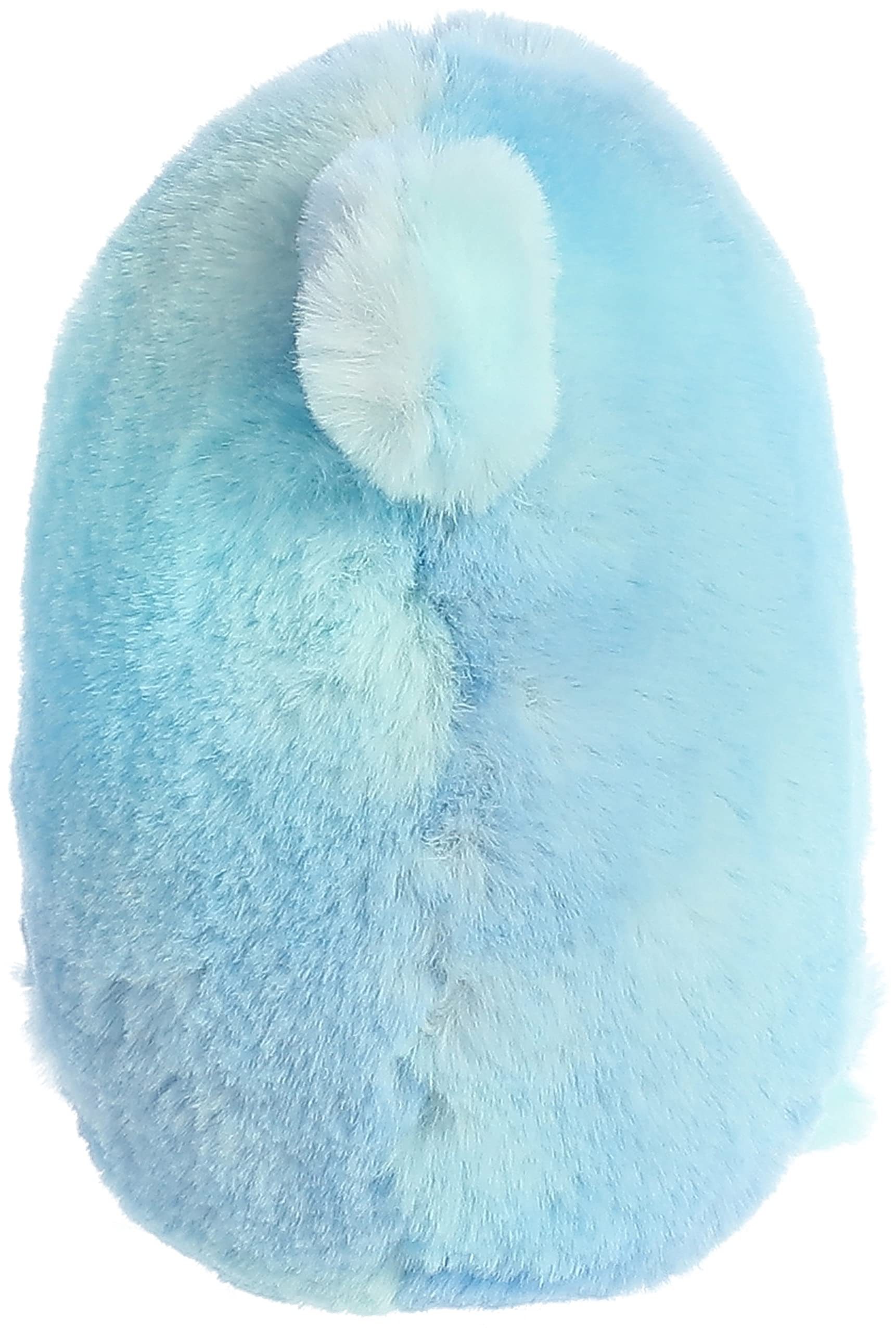 Aurora® Round Rolly Pet™ Sutton Shark™ Stuffed Animal - Adorable Companions - On-The-Go Fun - Blue 5 Inches