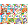 8pcs Speech Therapy Russian Books - Learn Russian Alphabet Learning Flash Cards - First Words Flash Cards in Russian Language 12+ ????? ?? ???????