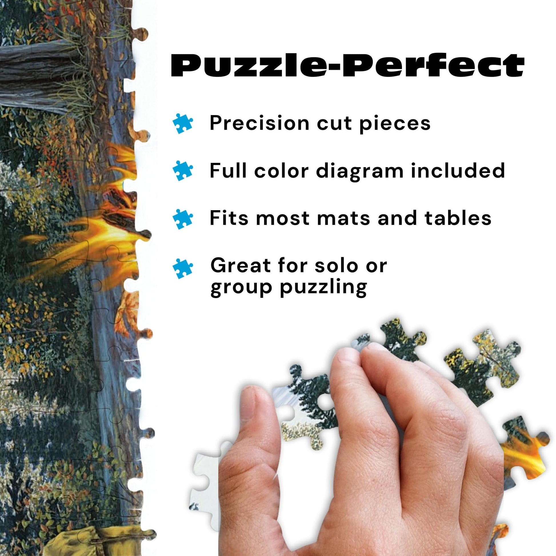 Buffalo Games Darrell Bush, Room with a View, 1000 Piece Puzzle for Adults