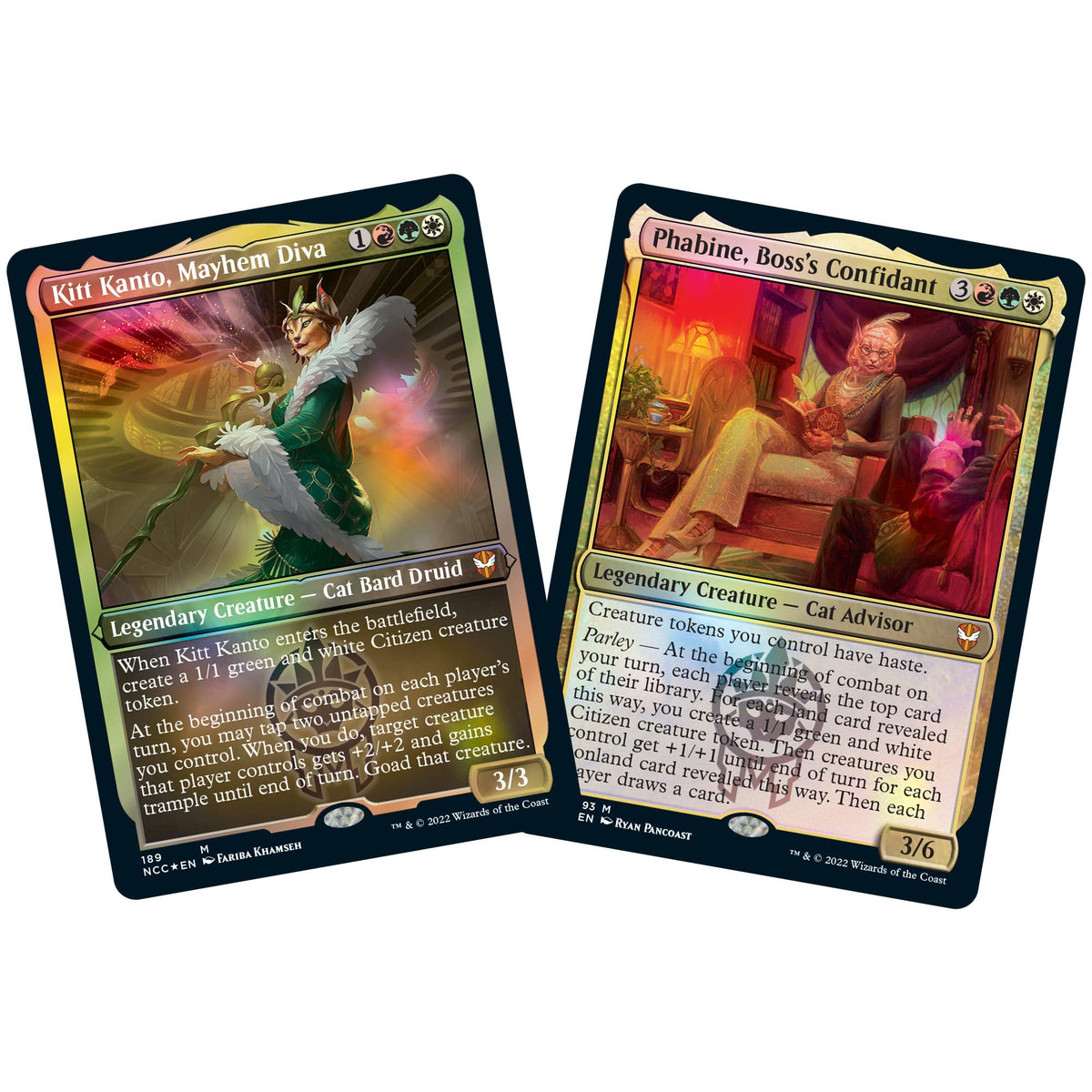 Magic: The Gathering Streets of New Capenna Commander Deck - Cabaretti Cacophony + Collector Booster Sample Pack