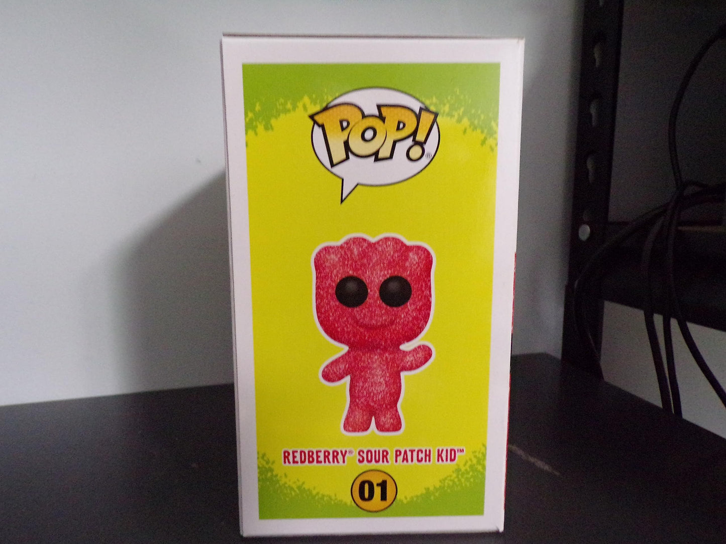 Funko Pop Sour Patch Redberry Exclusive 7 Eleven 2022 GITD