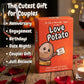 Romantic Gift for Women - Tiny Potato Crochet W/ 30 Cards for Her | Birthday Gift for Wife, Girlfriend, Anniversary Present Idea for Wife from