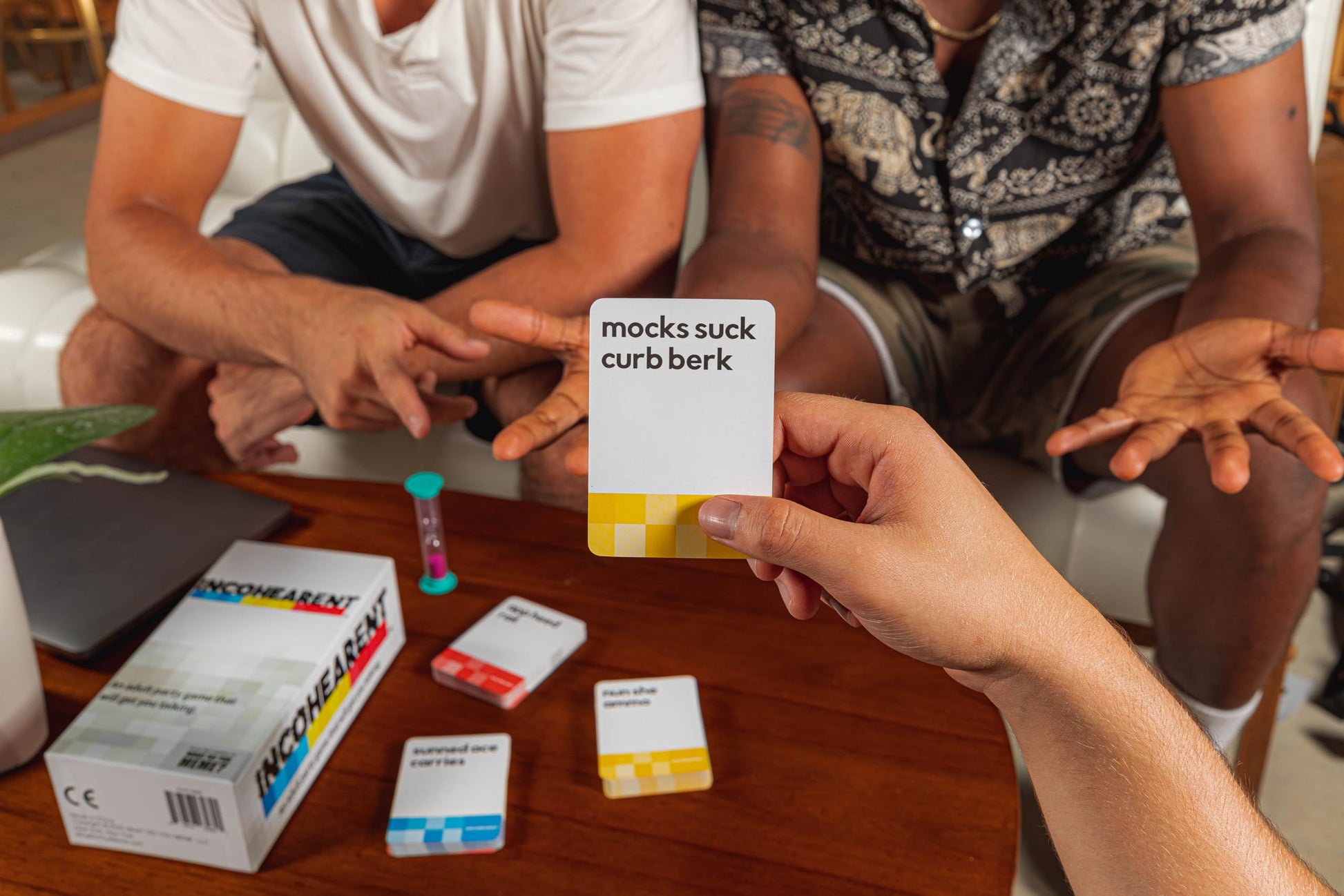 Incohearent Adult Party Game Edition 2, The Party Card Game Where You Compete to Guess The Gibberish, for Ages 17+