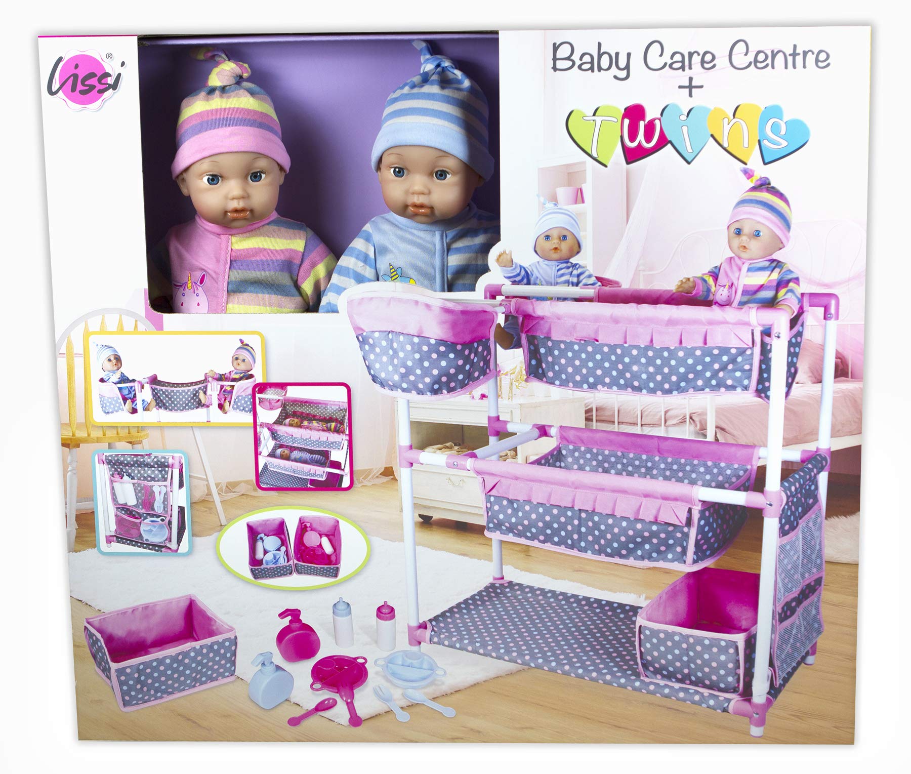 Baby Care Center with Baby Dolls