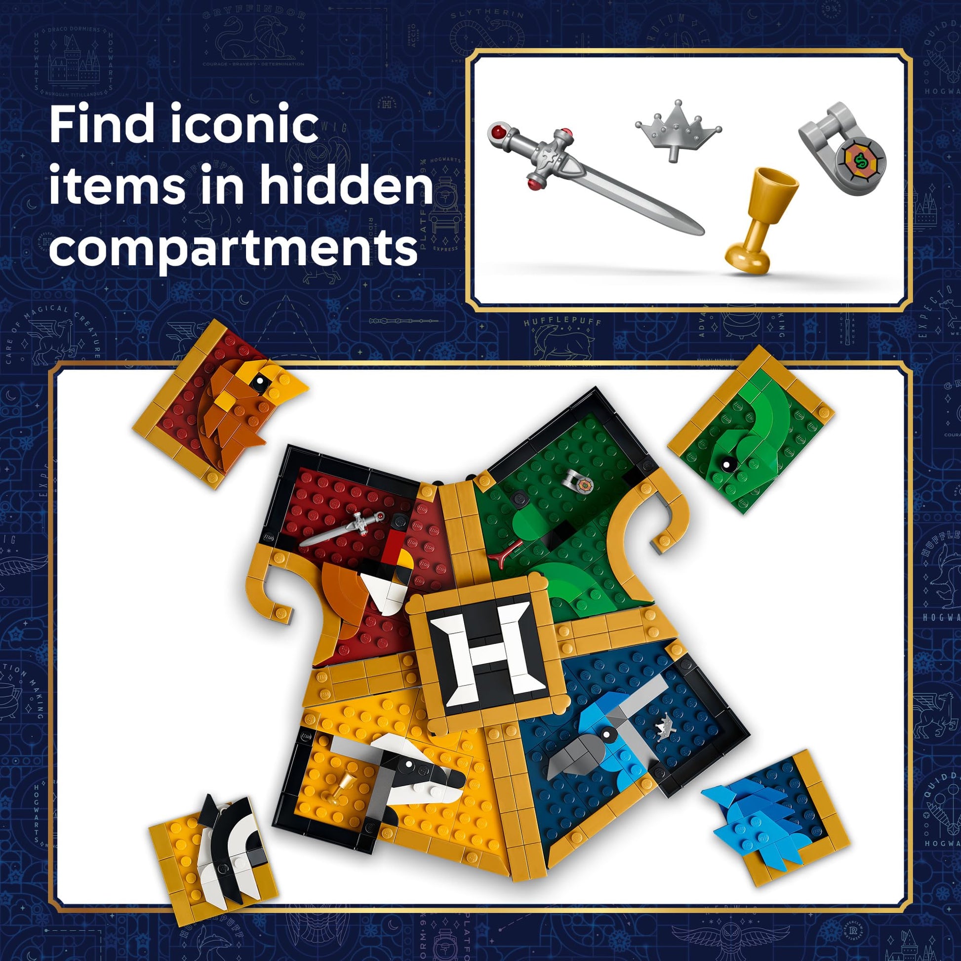 LEGO Harry Potter Hogwarts House Crest 76462