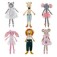 Stephen Joseph, Tiny Dancers Stuffed Doll for Child or Toddler, Toy Room or Kids Bedroom Decor, Fancy Friends Stuffed Animals for Girls & Boys, Gerald