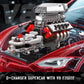 Mould King 10225 V8 Engine Model Kit that Works - Car Engine Building Blocks Kit with Battery, STEM Mechanic Engineering Construction Set, Collection