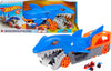 Hot Wheels Shark Chomp Transporter & Includes 1:64 Vehicle