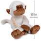 GUND Tilly 15-Inch Monkey Stuffed Animal Sensory Toy, Ages 0+