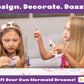 Bright Seed Headband Making Kit for Girls, DIY Hair Accessories - Mermaid