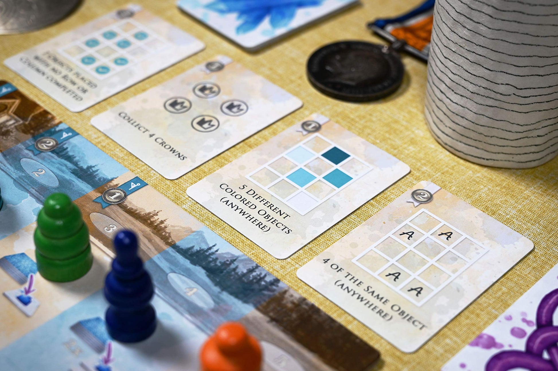Pencil First Games The Whatnot Cabinet Board Game - A Nature-Themed Game of Collecting Intriguing Objects by Pencil First Games for 1-4 Players