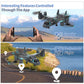 Helicopter Remote Control, LM19 Ospery Military RC Helicopter with Live Camera for Military Fans, Flying and Land Gliding Mode, One Key take