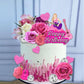 18 PCS Music Cake Toppers Pink Birthday Cake Topper and Guitar Flower Cake Topper for Music Birthday Decorations Supplies