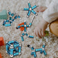 Fidget Pen, Decompression Magnetic Fidget Toy Pen, Magnet Pen Fidget Toy Relieve Pressure Toy Gift for Kids or Friends! ?Blue?