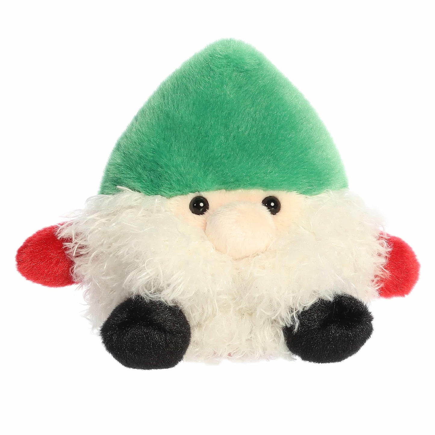Aurora® Festive Palm Pals™ Gnick Gnome™ Stuffed Animal - Fun Collectible Plush for Kids and Adult Collectors - Perfect for Holiday Decorations or