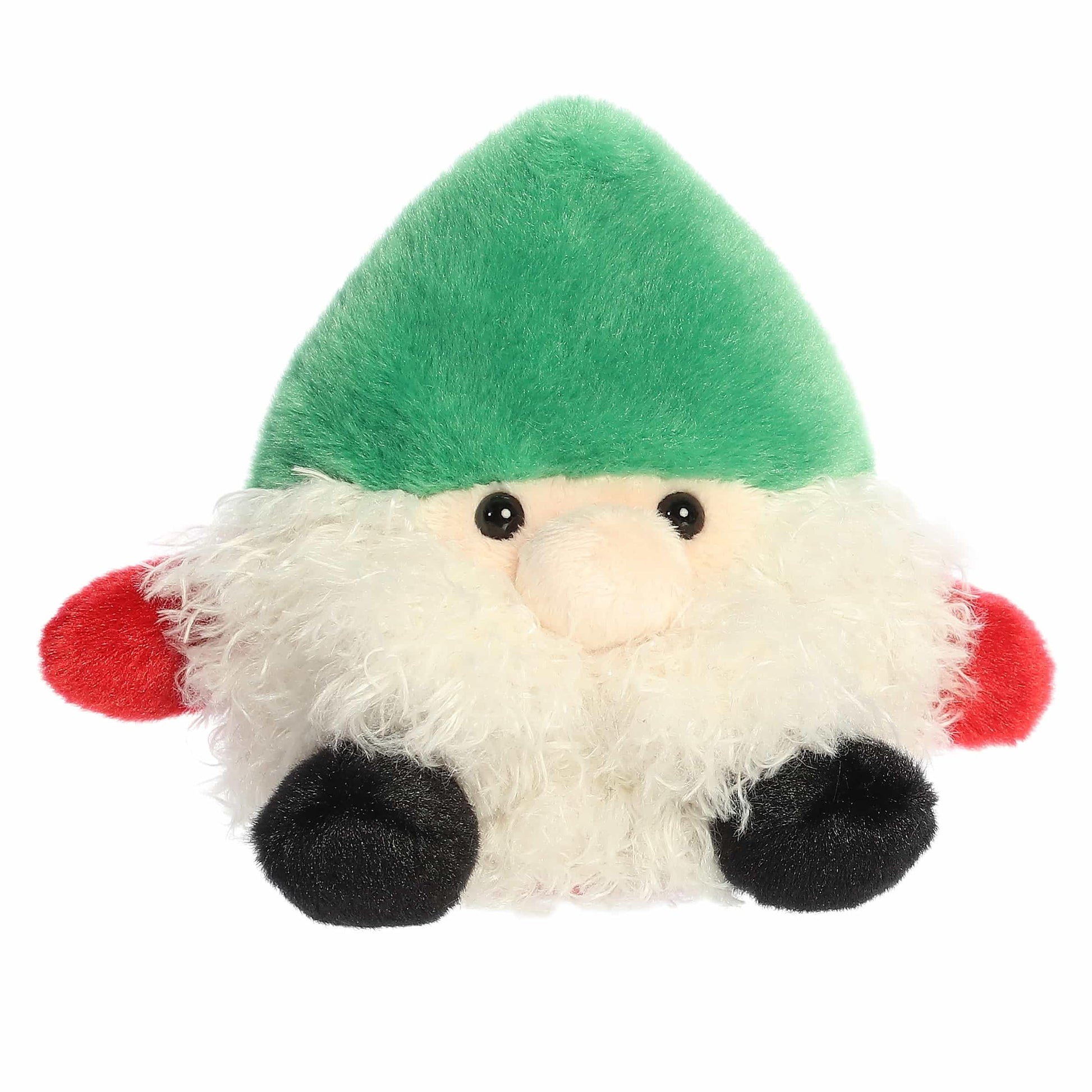 Aurora® Festive Palm Pals™ Gnick Gnome™ Stuffed Animal - Fun Collectible Plush for Kids and Adult Collectors - Perfect for Holiday Decorations or