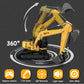 Joylike RC Excavator and Dump Truck Toy Set?2.4Ghz Metal Remote Control Construction Vehicle with Light&Sound, Best Christmas Toy for Boys 8+Year Old
