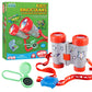 Wow in The World Kids’ Binoculars & Nature Explorer KIT | Look Far, Nature Scavenger Hunt, Specimen Box, Companion Audio Content, Bonus Reusable