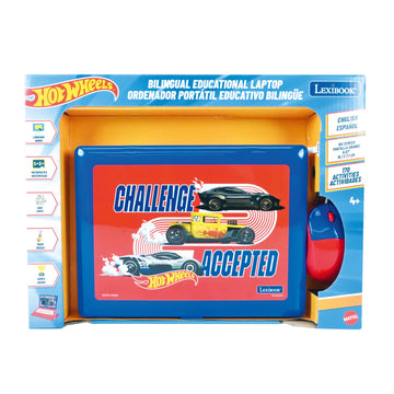 Lexibook, Hot Wheels Educational Laptop for Kids, JC599HWi2