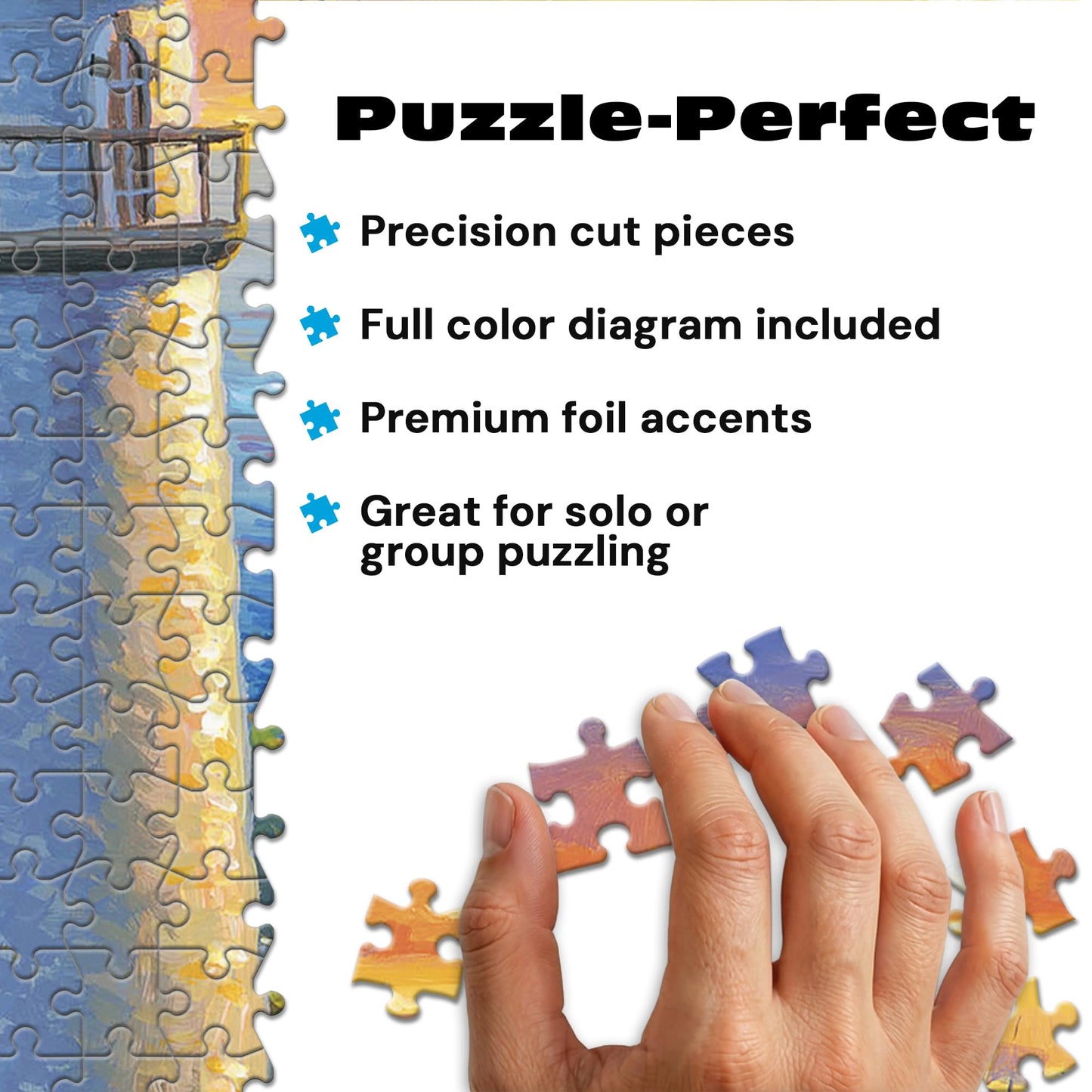 Buffalo Games - Evening Watch - 500 Piece Jigsaw Puzzle for Adults