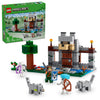 LEGO Minecraft The Wolf Stronghold Fortress Playset, Video Game Toy for Boys and Girls, Action Packed Castle Building Set with Minifigures, Minecraft