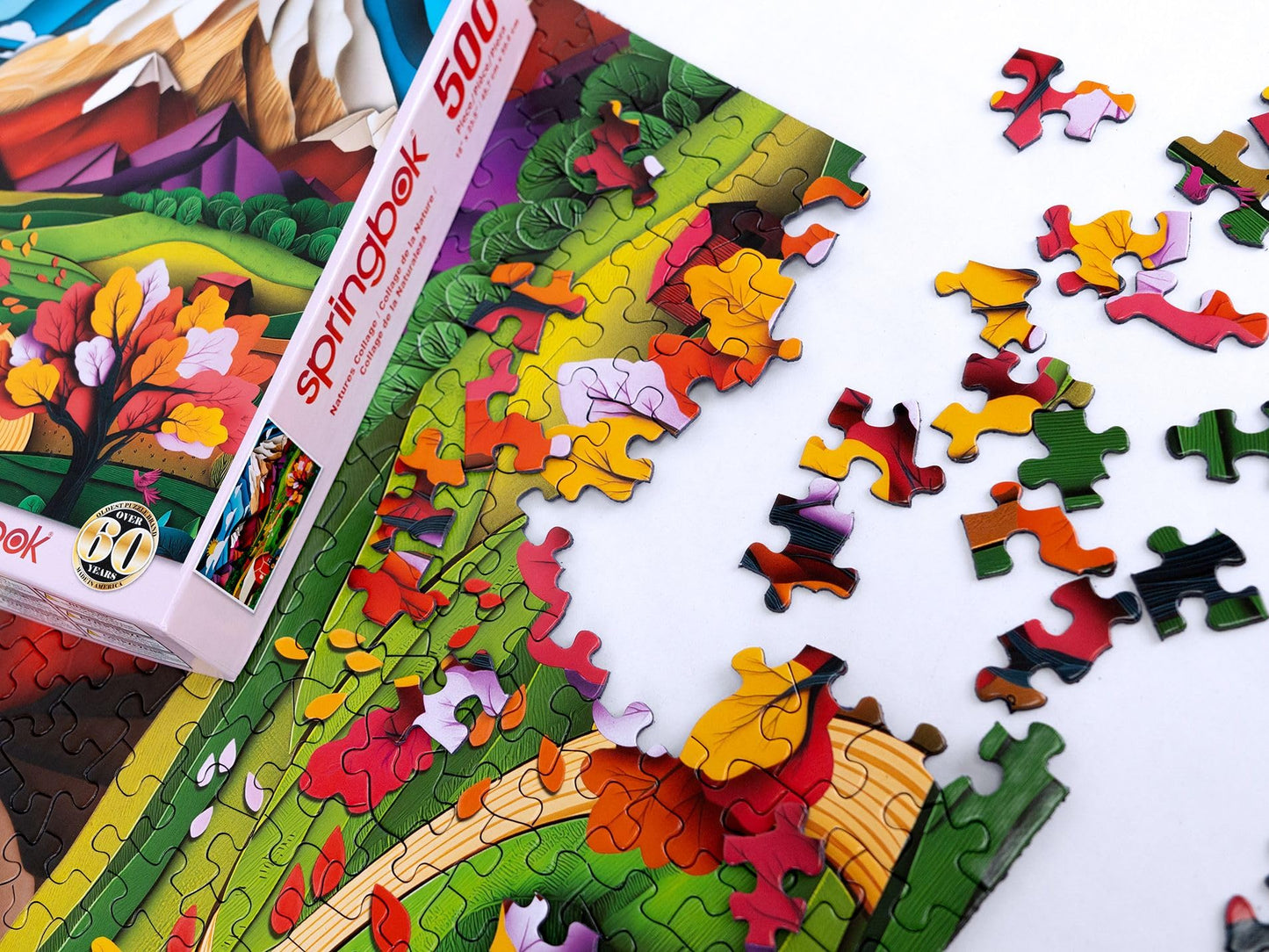 Springbok Nature's Collage 500 Piece Jigsaw Puzzle for Adults
