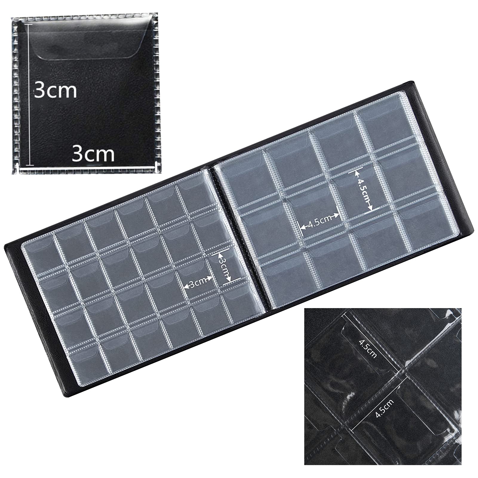 MUDOR Coin Collection Holder Album for Collectors, 240 Pockets Coin Book