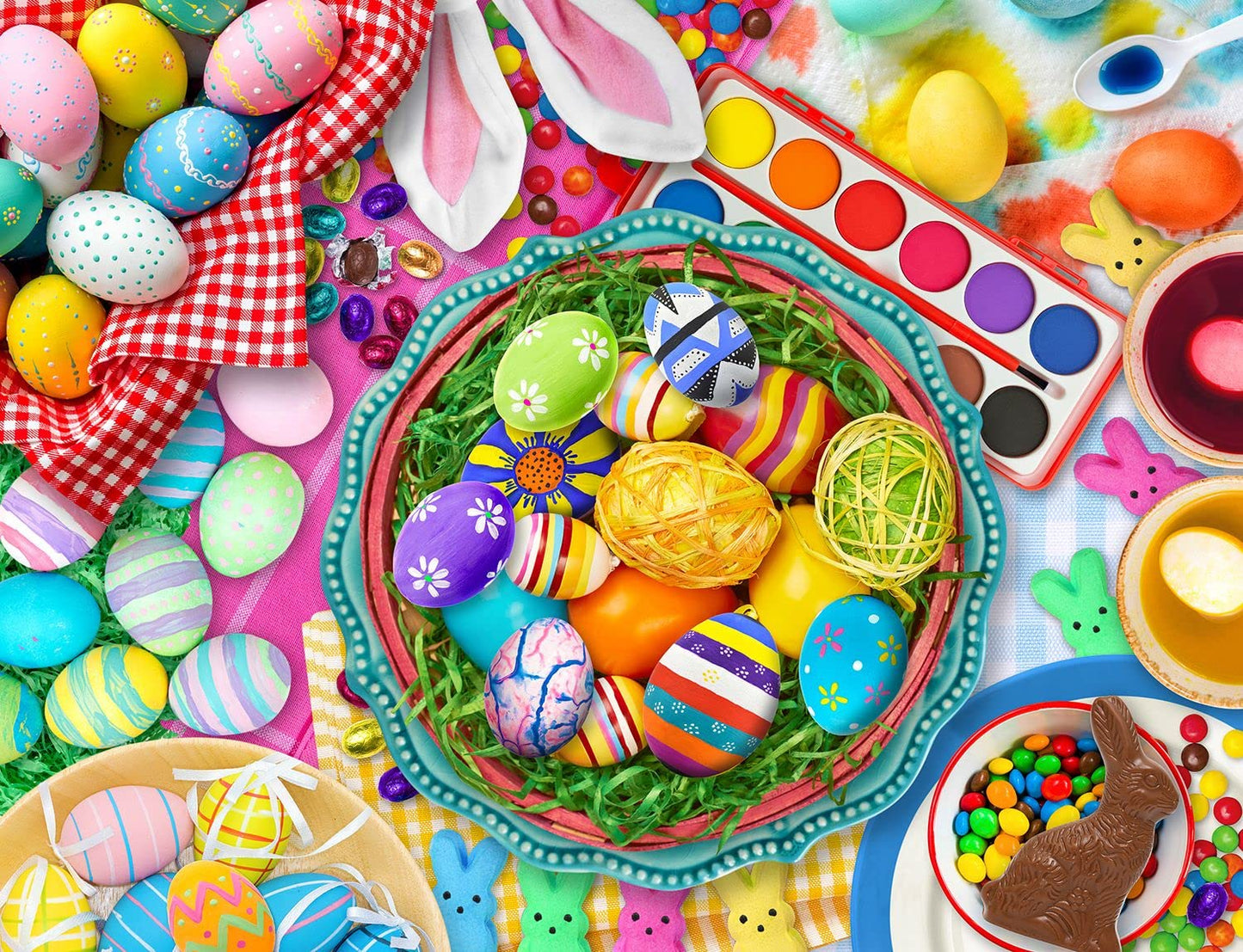 Springbok Extraordinary Easter Eggs 500 Piece Jigsaw Puzzle for Adults